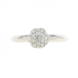 Nhẫn kim cương Pavé K18WG 0.19CT - Hàng hiệu Chính hãng 855360