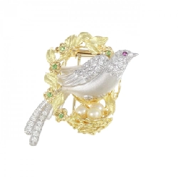 Brooch đá màu Kajihiro