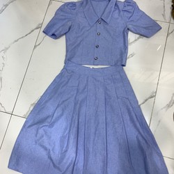 Đầm kiểu nguyên tag - Mơi 100% - Size M 198114