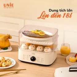 Nồi hấp UNIE UE560 dung tích lớn 18L, 3 tầng hấp 674307