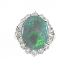 Nhẫn Opal Đen PT900 5.44CT - Hàng hiệu Chính hãng 850840