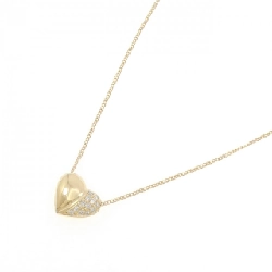 K18YG Dây chuyền kim cương hình trái tim 0.14CT - Hàng hiệu Chính hãng 857281