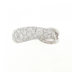 Nhẫn kim cương pavé K18WG 1.20CT 671243