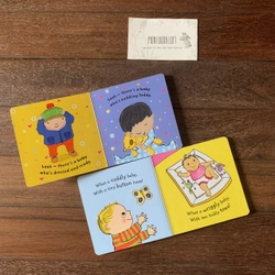 Combo 2 cuốn Board Book What a…Busy Baby! & Look! There’ a Baby, Used, Bìa cứng 498823
