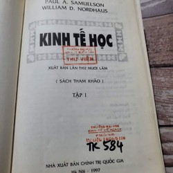 Kinh tế học:  Paul A. Samuelson và William D. Nordhaus 164550