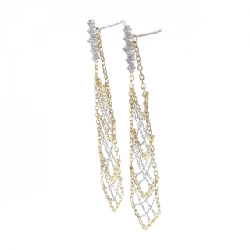 K18YG/K18WG Bông tai kim cương 0.30CT - Hàng hiệu Chính hãng 876849