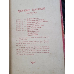DỊCH KINH TÂN KHẢO - NGUYỄN MẠNH BẢO bản gốc trước 1975 122106
