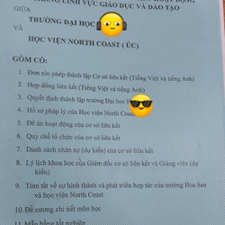 Bộ Hồ sơ xin phép mở liên kết đào tạo ĐH Quốc tế (đã thành công, cực giá trị) 552931