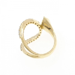 Nhẫn nhọn K18YG kim cương 0.68CT - Hàng hiệu Chính hãng 849840