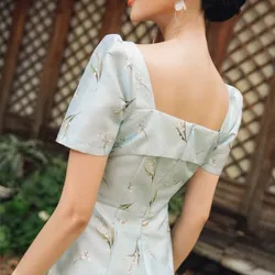 Váy hoa xanh của Lép 714639