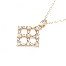 K18PG Dây chuyền kim cương - Hàng hiệu Authentic 860985