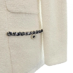 Jacket không cổ CHANEL - Hàng hiệu Authentic 824527