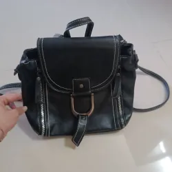 Bao lô dạ màu đen, mới 95% 1031358