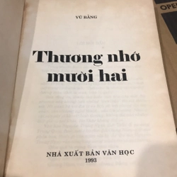 THƯƠNG NHỚ MƯỜI HAI (Bản in năm 1993) 520873