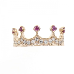 Nhẫn Ruby K18PG Crown 0.10CT - Hàng hiệu Chính hãng 851182