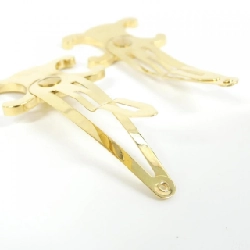 Kẹp tóc Celine Triomphe Snap 46Z656BSL 624778