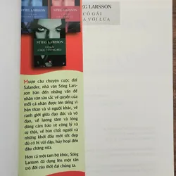 Trinh thám Thụy Điển: CÔ GÁI ĐÙA VỚI LỬA, mới 100% full seal (Tác giả: Stieg Larsson) 704310