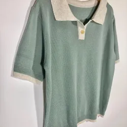 Áo Mongtoghi Polo Xanh Mint Fit < 60Kg 798546