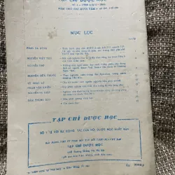 Tạp chí Dược học - khổ lớn số 4-5.1988 1009121
