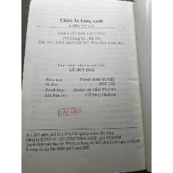 Chiếc lá bàng xanh 2009 nhiều tác giả mới 70% bẩn nhẹ HPB0805 459521