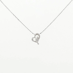 K10WG Dây chuyền kim cương hình trái tim 0.08CT - Hàng hiệu Chính hãng