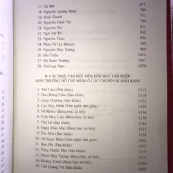 Giải thưởng Hồ Chí Minh – Nhà văn - Tác phẩm 698675