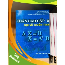 (TẶNG BOOKMARK) Toán cao cấp 2 - Đại số tuyến tính - GIÁO TRÌNH, CHUYÊN MÔN - Văn võ - RBK3110-180