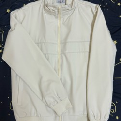 Áo khoác hai lớp dày dặn, size M, màu kem, tình trạng áo mới, đã xé tem, chưa mặc lần nào, 148058
