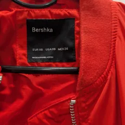 Áo Khoác Bomber Bershka Chính Hãng Size XS 720706