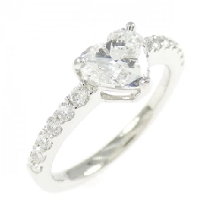 Nhẫn kim cương PT900 1.044CT E SI1 hình trái tim - Hàng hiệu Authentic