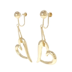 K18YG Bông tai hình trái tim - Hàng hiệu Chính hãng 873454