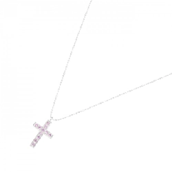 K18WG Dây chuyền Sapphire 0.20CT - Hàng hiệu Chính hãng 861559