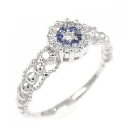 Nhẫn Sapphire K18WG 0.05CT