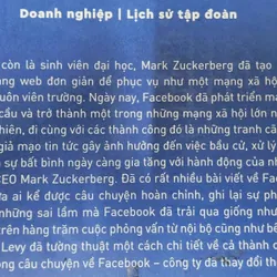 FACEBOOK - THE INSIDE STORY (Steven Levy) - bìa cứng & đẹp 731349