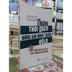 Những thói quen đáng giá hàng triệu đôla - Robert Ringer 125646
