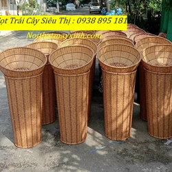 Giỏ trưng bày trái cây cho siêu thị bằng mây 383411