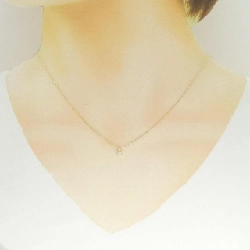 Dây chuyền kim cương K18YG 0.10CT - Hàng hiệu chính hãng 858200