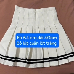 Váy kaki. Đầm đã qua sử dụng. Size S, M. Màu trắng, đỏ , bông  476441