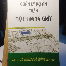 Quản Lý Dự Án Trên Một Trang Giấy 59856