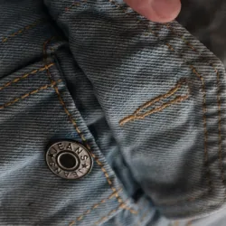 Áo Khoác Jean Nam, in hình Superman độc đáo sau lưng 701738