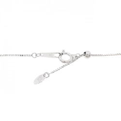 K18WG Dây chuyền đá màu - Hàng hiệu Authentic 861440