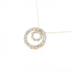 Dây chuyền kim cương K18YG 0.45CT - Hàng hiệu Chính hãng 860974