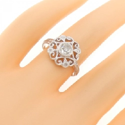 Nhẫn kim cương 750WG 0.27CT 672656