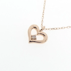 K10PG Dây chuyền kim cương hình trái tim 0.005CT - Hàng hiệu Chính hãng 855926