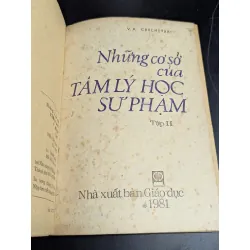 Những cơ sở của tâm lý học sư phạm - V.A.Cruchetxki 590978