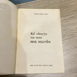 KỂ CHUYỆN VUA QUAN NHÀ NGUYỄN, PHẠM KHẮC HÒE (XB 1995) 739029
