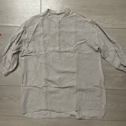 áo sơ mi Linen hiệu Nhật màu be