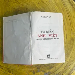 TỪ ĐIỂN ANH - VIỆT -ENGLISH - VIETNAMESE DICTIONARY- LÊ KHẢ KẾ 730591