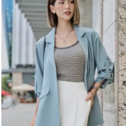 Áo Vest cao cấp (màu vàng đồng)