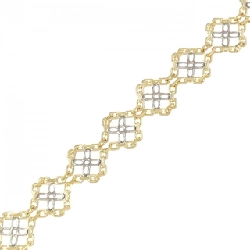 K18YG/PT850 Vòng tay - Hàng hiệu Chính hãng